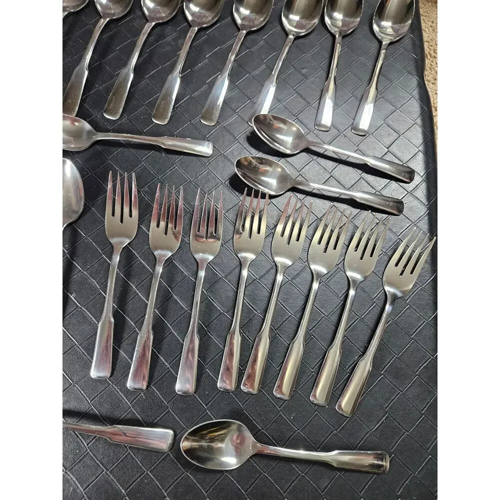 Vintage Rogers Stainless by Oneida Flatware Set 49 Pc Service for 8
